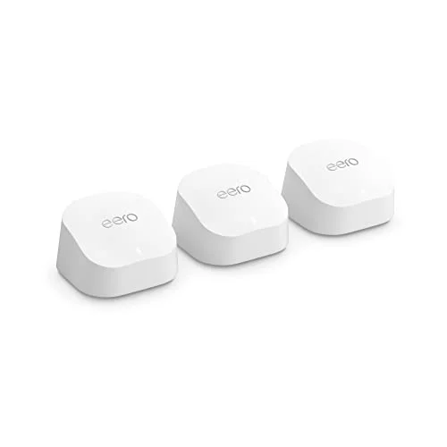 eero 6+ Mesh Wi-Fi Router 3-Pack - Rank 8 in Mesh Wifi Systems of 2025