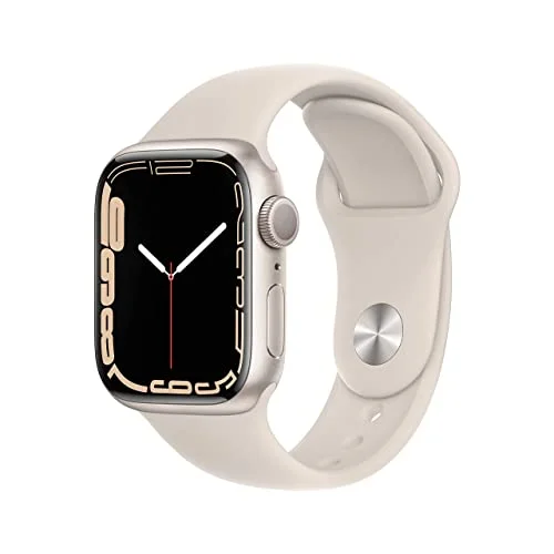 Apple Watch Series 7, Starlight, 41mm - Rank 5 in Best Apple Watch of 2025