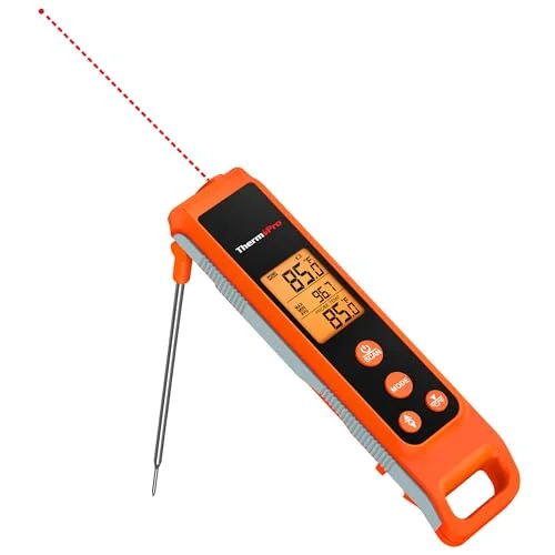 ThermoPro TP420 2-in-1 Cooking Thermometer - Rank 10 in Best Infrared Thermometer of 2025