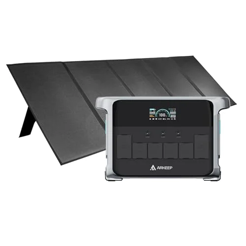 ARKEEP Portable Power Station 2160Wh Solar Generator - Rank 7 in Portable Power Stations of 2025