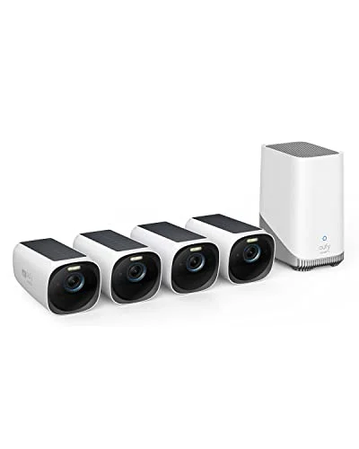 Eufy Security eufyCam S330 4K Wireless Camera Kit - Rank 5 in Best Solar Camera of 2025