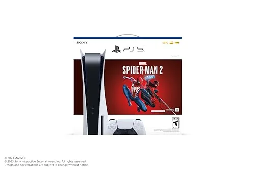 PlayStation 5 Console Spider-Man 2 Bundle - Rank 5 in Best Ps 5 of 2025