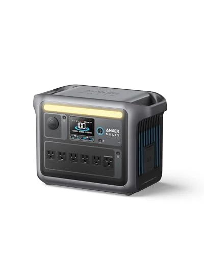 Anker SOLIX C1000 Portable Power Station 1800W - Rank 4 in Best Solar Generators of 2025