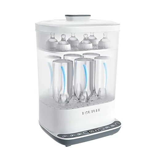 HAUTURE 6-in-1 Baby Bottle Sterilizer and Dryer - Rank 4 in Best Bottle Sterilizer And Dryer of 2025