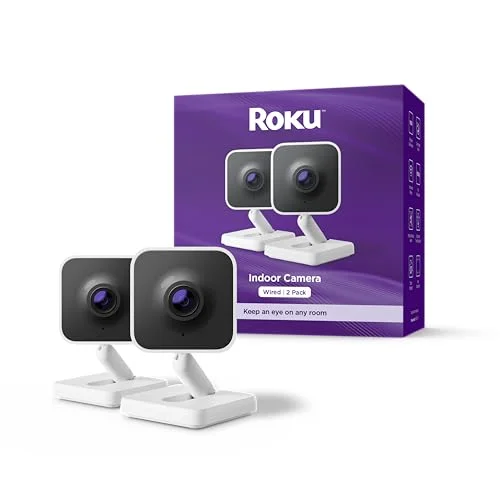 Roku Indoor Camera 2024 2-Pack - Rank 5 in Best Ring Camera of 2025