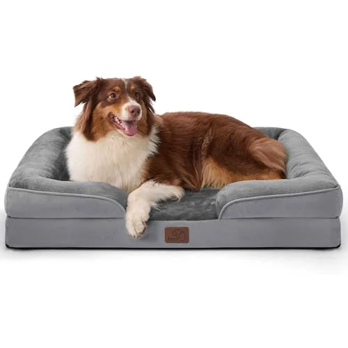 Bedsure Orthopedic Washable Dog Sofa Bed - Rank 3 in Best Dog Beds Large Sized of 2025