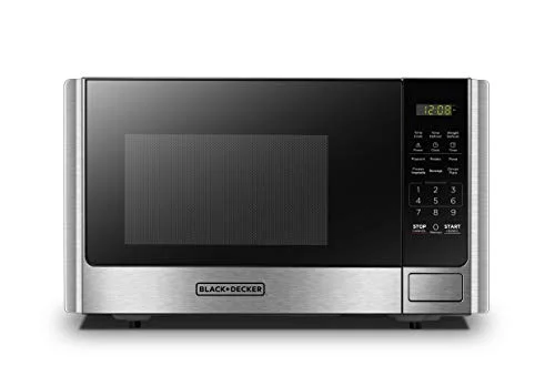 Black+Decker Stainless Steel Digital Microwave Oven - Rank 7 in Best Microondas of 2025