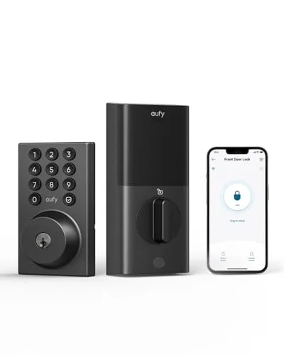 Eufy Security Smart Lock C30 WiFi Deadbolt - Rank 8 in Best Electronic Deadbolt of 2025