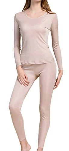 Grenasasilk Women's Silk Thermal Underwear Set - Rank 8 in Best Long Johns of 2025