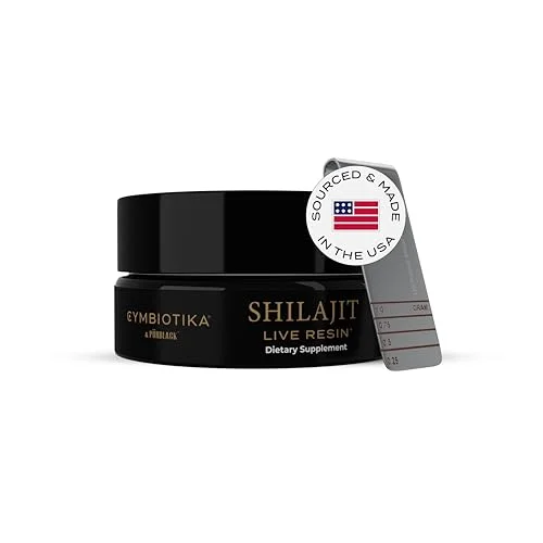 CYMBIOTIKA Shilajit Resin with Gold & Minerals - Rank 9 in Best Shilajit Resin of 2025