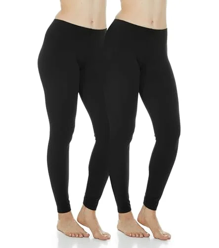 Thermajane Women's Thermal Leggings 2 Pack - Rank 6 in Best Long Johns of 2025
