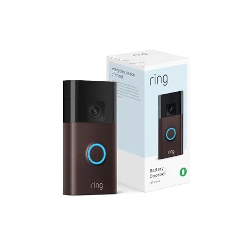 Ring Battery Doorbell 2024, Venetian Bronze - Rank 8 in Doorbell Cameras of 2025
