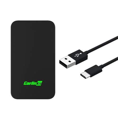 Carlinkit 5.0 Wireless CarPlay/Android Auto Adapter - Rank 8 in Best Carplay Adapter of 2025