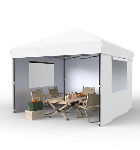 10x10 Pop Up Canopy Tent with Sidewalls - Rank 7 in Best Canopy of 2025