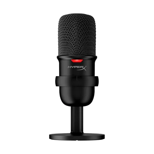 HyperX SoloCast USB Gaming Microphone - Rank 9 in Best Pc Mic of 2025