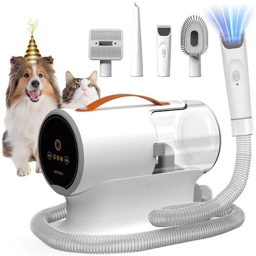 AIRROBO PG100 Dog Grooming Vacuum Kit - Rank 3 in Best Dog Grooming Clippers of 2025