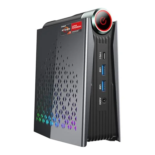 ACEMAGICIAN Ryzen Mini Gaming PC 5700U - Rank 6 in Best Cheap Gaming Pc of 2025