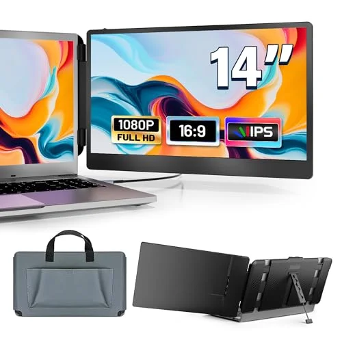Domyfan 14" Laptop Monitor Extender - Rank 4 in Best Laptop Screen Extender of 2025