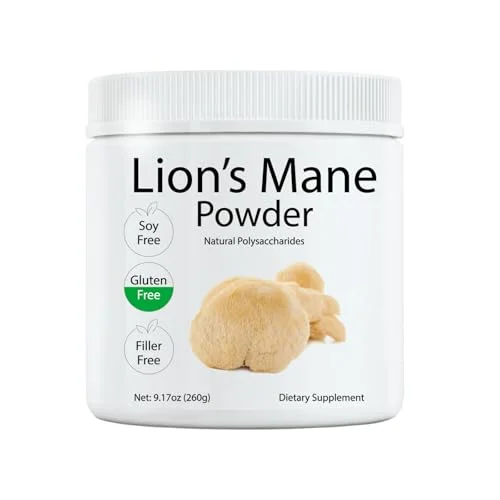 Vrixlanua Lion's Mane Mushroom Supplement - Rank 5 in Best Lion's Mane Powder of 2025