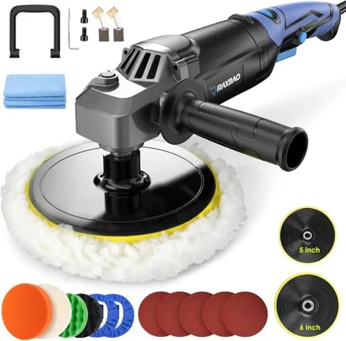 RAYBAO Car Buffer Polisher Kit 1200W - Rank 8 in Best Auto Buffer of 2025