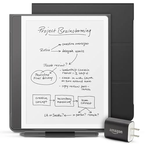 Amazon Kindle Scribe Essentials Bundle 64GB - Rank 4 in Best Kindle of 2025