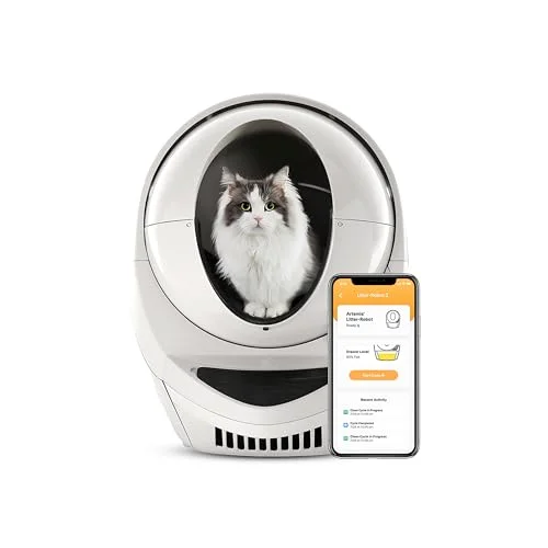 Litter-Robot 3 Connect by Whisker, Beige - Rank 8 in Best Automatic Cat Litter Box of 2025