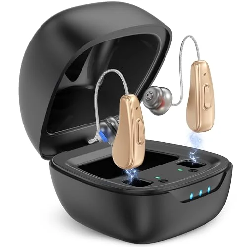 NVBOTY Rechargeable Hearing Aids for Seniors - Rank 3 in Best Bose Hearing Aids of 2025
