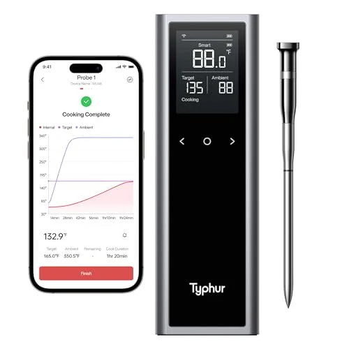 Typhur Sync One Smart Meat Thermometer - Rank 4 in Best Wireless Meat Thermometer of 2025