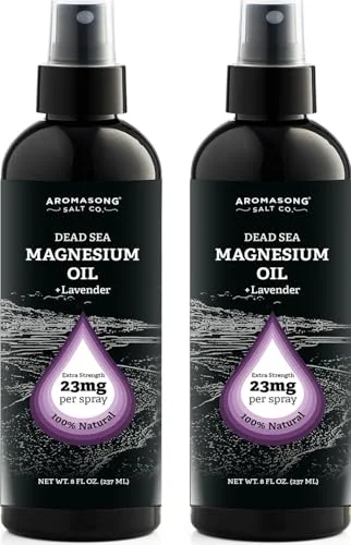 Aromasong Lavender Magnesium Spray 2-Pack - Rank 8 in Best Magnesium In Oil of 2025