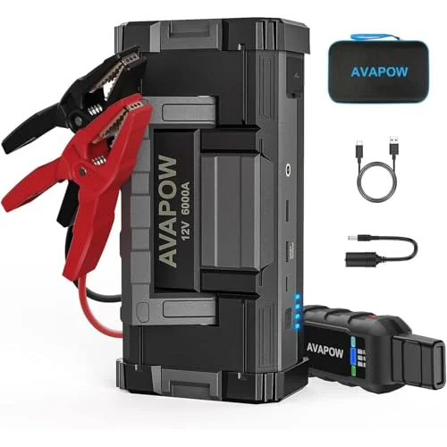 AVAPOW 6000A Car Battery Jump Starter - Rank 3 in Jump Starters of 2025