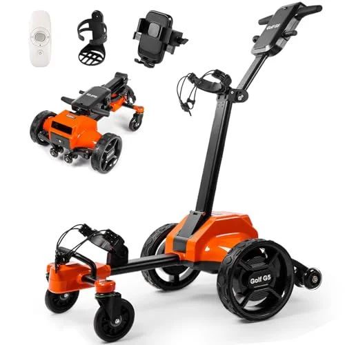 "Tianhong Electric Golf Push Cart with Remote" - Rank 3 in Best Electric Golf Push Carts of 2025