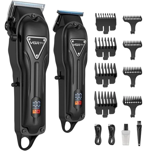 VGRPRO Cordless Hair Clippers and Trimmer Set - Rank 9 in Best Hair Clippers of 2025