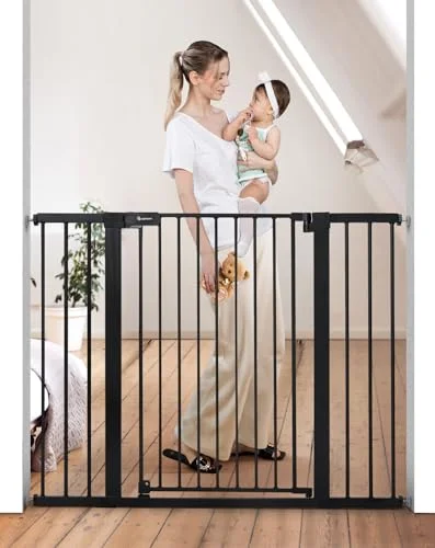 COMOMY Extra Tall Baby and Pet Gate - Rank 10 in Best Dog Doors of 2025