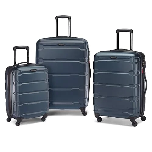 Samsonite Omni PC Teal 3-Piece Luggage Set - Rank 7 in Best Luggage Sets of 2025