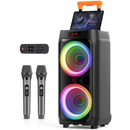 JYX Karaoke Machine with Wireless Microphones - Rank 9 in Karaoke Machines