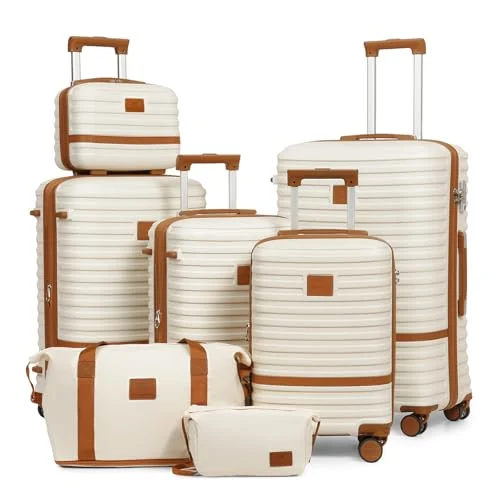 Joyway 7-Piece Luggage Set with Spinner Wheels - Rank 5 in Best Luggage Sets of 2025