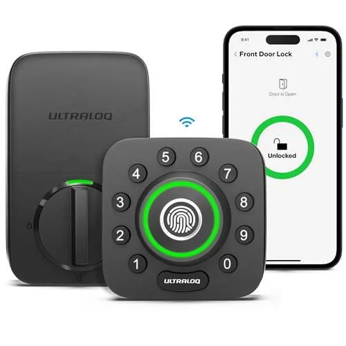 Ultraloq U-Bolt Pro WiFi Smart Lock - Rank 9 in Best Smart Locks For Home of 2025