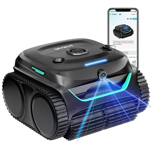 WYBOT C2 Vision AI Pool Vacuum Robot - Rank 10 in Best Cordless Pool Cleaners of 2025