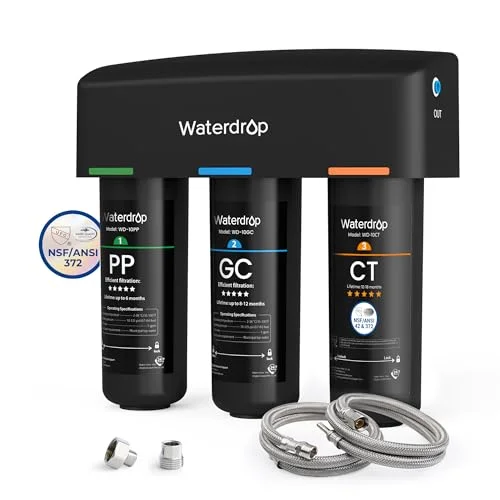 Waterdrop TSA Under Sink Water Filter System - Rank 3 in Best Under Sink Water Filter of 2025
