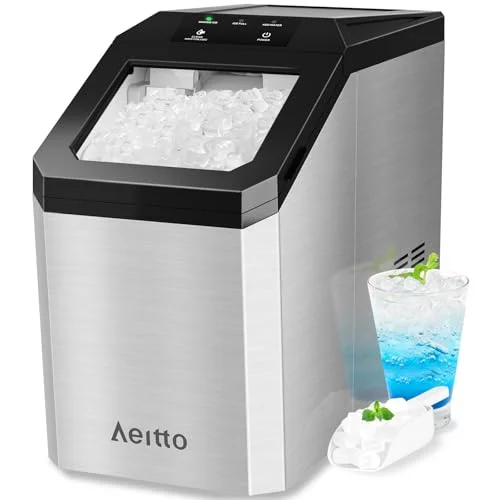 Aeitto Nugget Ice Maker 55lbs/Day - Rank 8 in Best Countertop Ice Maker of 2025
