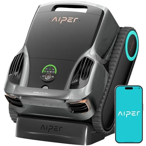 Aiper Scuba X1 Pro Max Pool Cleaning Robot - Rank 2 in Best Robotic Pool Cleaners of 2025