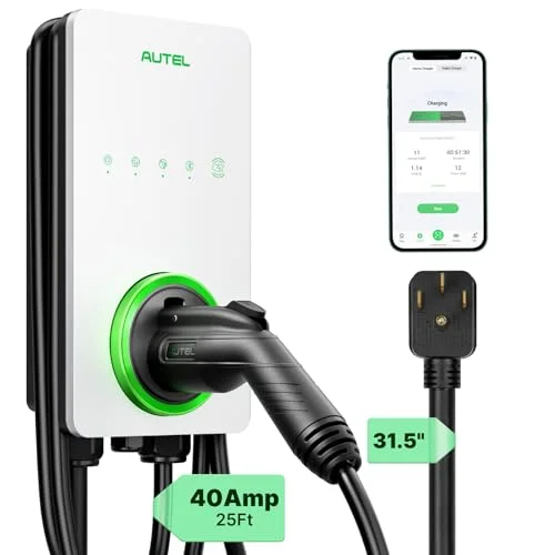 Autel Level 2 EV Charger 40Amp 240V - Rank 7 in Ev Chargers of 2025