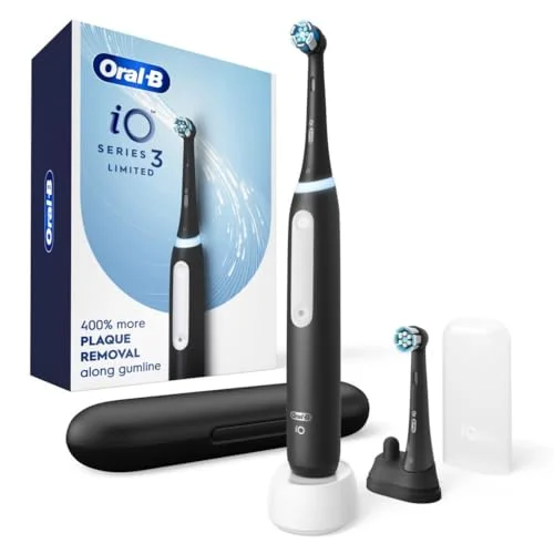 Oral-B iO Series 3 Electric Toothbrush, Black - Rank 9 in Best Electric Toothbrush of 2025