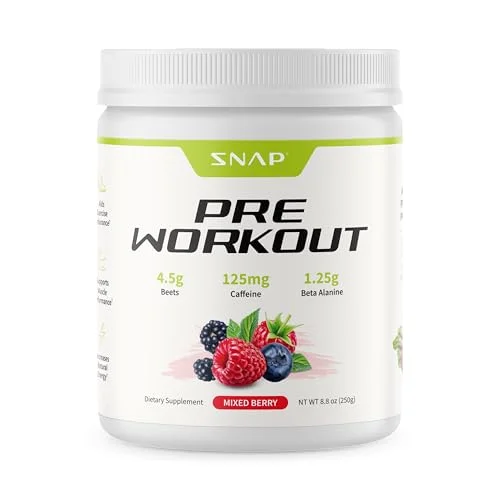 Snap Supplements Preworkout Beet Root Powder - Rank 10 in Best Super Beets of 2025