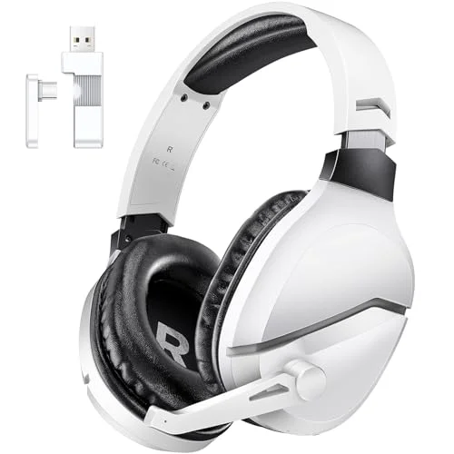 WolfLawS Wireless Gaming Headset with Noise Canceling Microphone - Rank 9 in Best Xbox Headsets of 2025