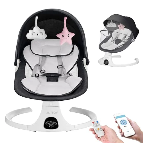 JUITOY Baby Swing with Bluetooth Music - Rank 8 in Best Baby Swings of 2025
