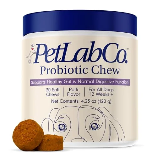 PetLab Co. Dog Probiotics - Pork Flavor Chews - Rank 2 in Best Probiotics For Dogs of 2025