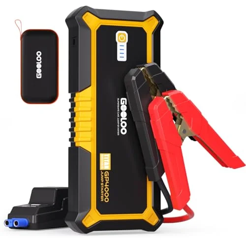 GOOLOO GP4000 Jump Starter 4000A - Rank 9 in Jump Starters of 2025