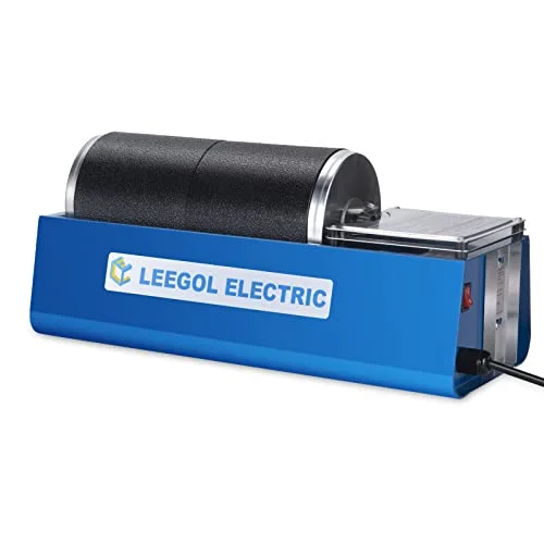 Leegol Electric Double Drum Rock Tumbler 6LB - Rank 10 in Best Rock Tumblers of 2025