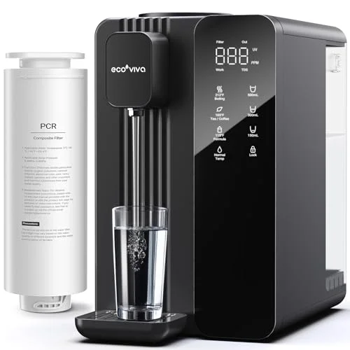 Ecoviva Reverse Osmosis Countertop Water Filter System - Rank 8 in Best Countertop Reverse Osmosis System of 2025
